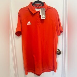 NWT Adidas Women Golf Tech Classic Polo